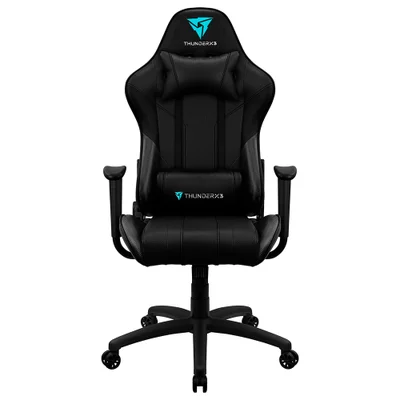 Cadeira Gamer ThunderX3 EC3, Peso Suportado até 150Kg, Ergonômica, Reclinável, Preta - 67998