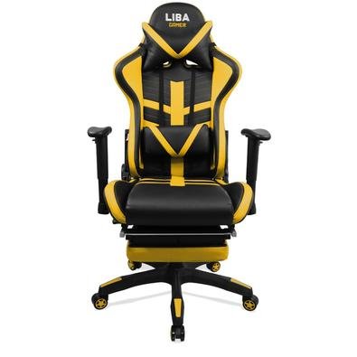 Com design inspirado nos carros esportivos a Cadeira Liba Gamer tem um visual imponente e moderno, sendo uma excelente opção para quem busca qualidade