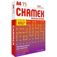 Papel Sulfite Office A4 (210 X 297) 75g Alcalino International Paper 500 Folhas - Chamex