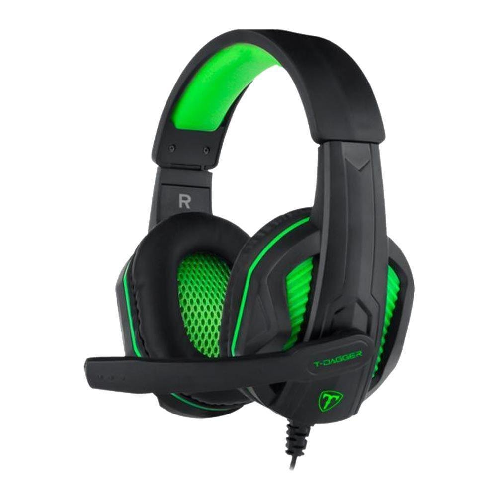 Headset Gamer T-Dagger Cook, LED, Drivers 40mm - T-RGH100-1