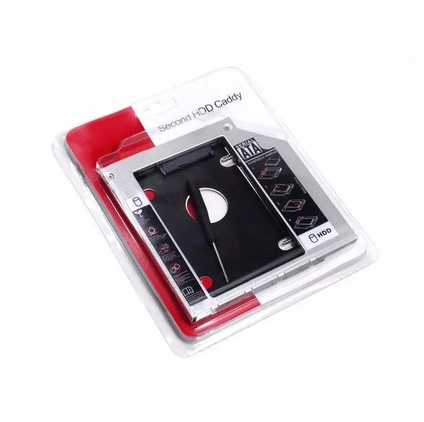 Imagem 2 de 4 do produto Case Caddy F3 P/ Notebook Sata, 12,7mm