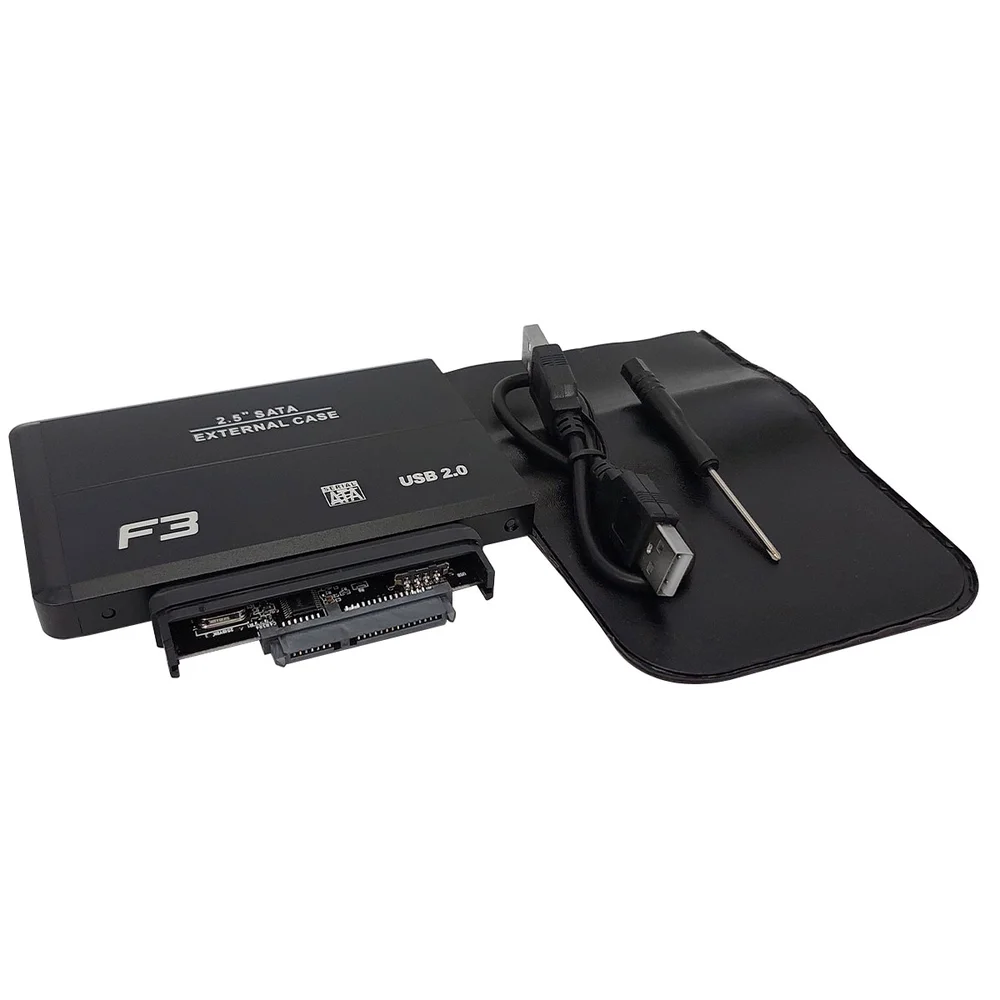 Case Gaveta Hd Sata 2.5" P/ Notebook USB 2.0 - CS-U2