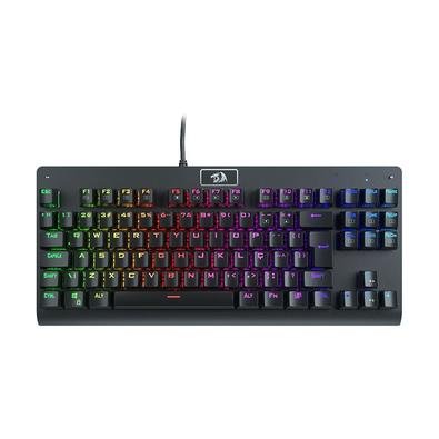 O teclado mecânico gamer Dark Avenger da Redragon, traz todo poder dos teclados mecânicos para seu setup, com o sistema N-Key Rollover, para efeito An