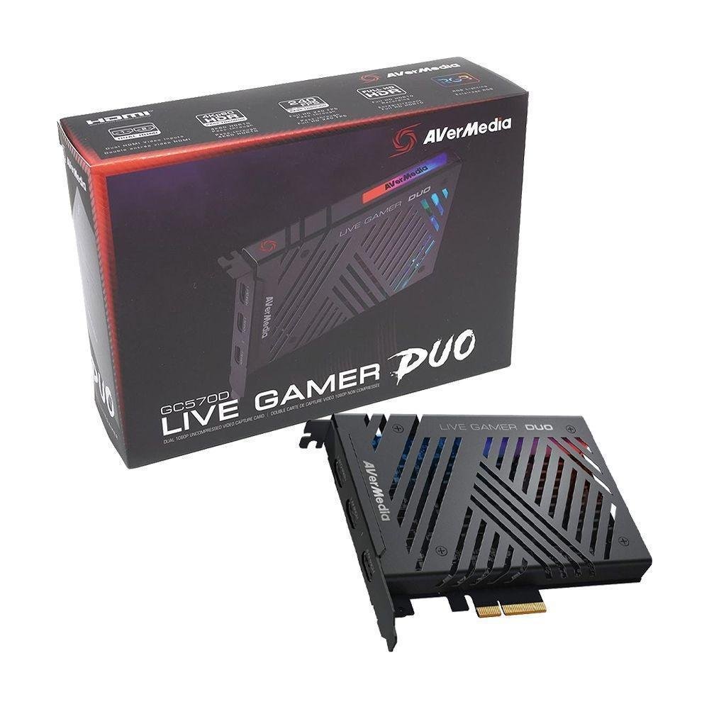 Placa de Captura AVerMedia GC570D Live Gamer Duo