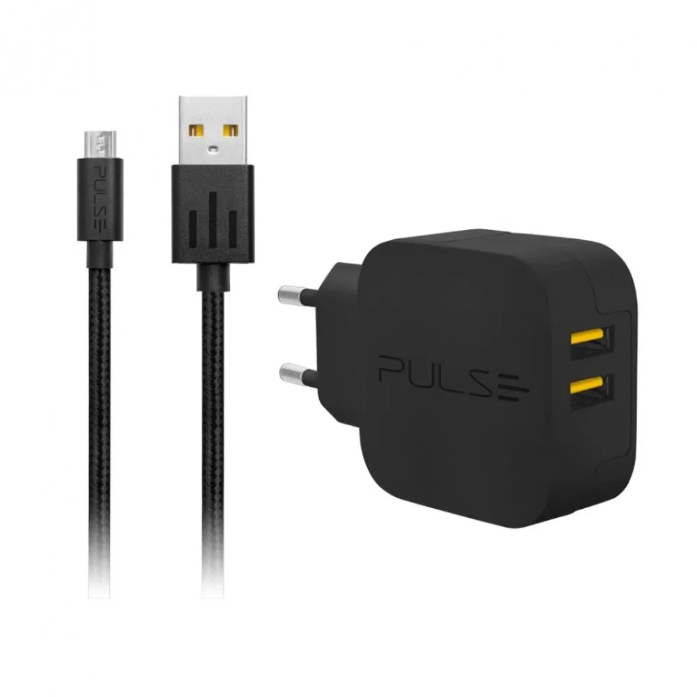 Kit Carregador de Parede Pulse Premium Charger, 15W, Micro USB - CB152