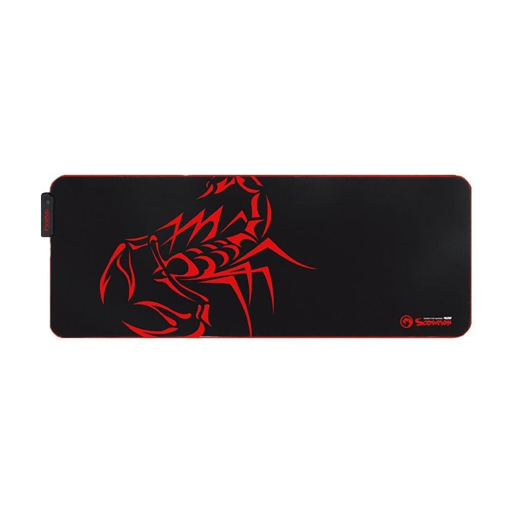 Mousepad Gamer Marvo, XL, RGB, Control MG010