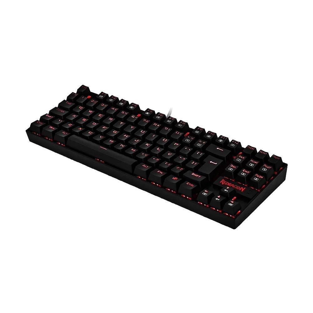 Teclado Mecânico Gamer Redragon Kumara K552-2, Vermelho, Switch Brown, ABNT2 Teclado Mecânico Gamer Redragon Kumara K552-2, Vermelho, Switch Brown, ABNT2
