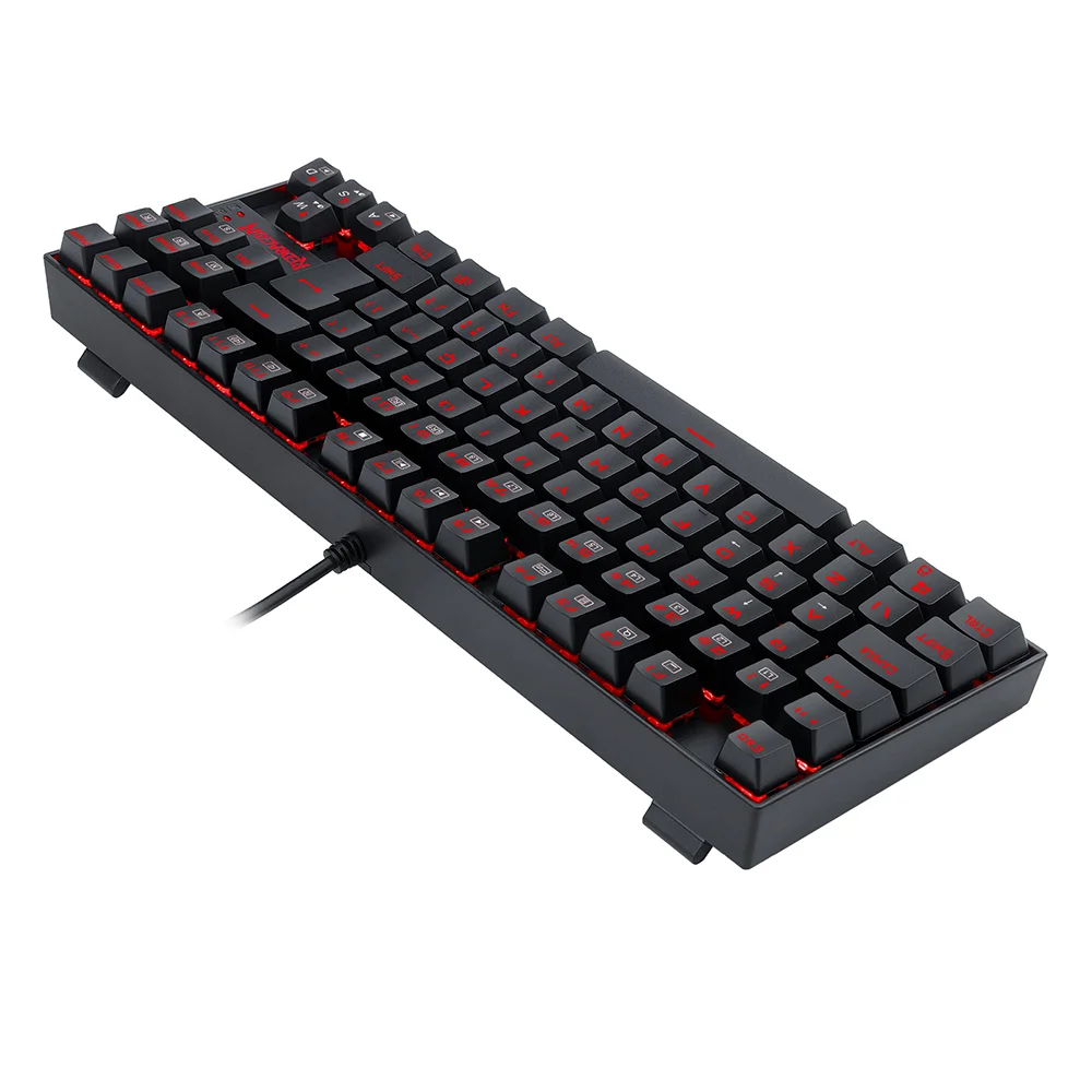 Teclado Mecânico Gamer Redragon Kumara, LED Vermelho, Switch Outemu Blue, PT - K552-2 Teclado Mecânico Gamer Redragon Kumara, LED Vermelho, Switch Outemu Blue, PT - K552-2