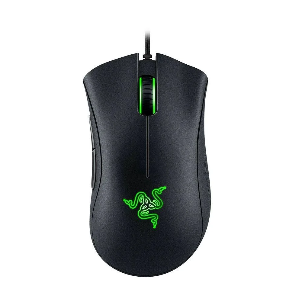 Mouse Gamer Razer Deathadder Essential, Com Fio, 6400 DPI, 5 Botões, Preto