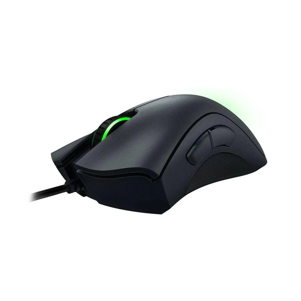 Mouse Gamer Razer Deathadder Essential, Com Fio, 6400 DPI, 5 Botões, Preto