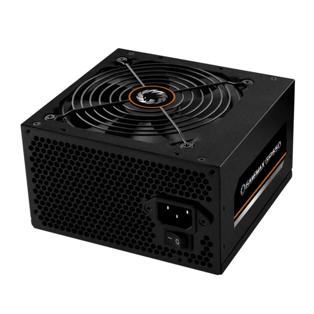 Imagem 2 de 5 do produto Fonte Gamemax ATX, 650W, 80 Plus Bronze, PFC Ativo - GP650