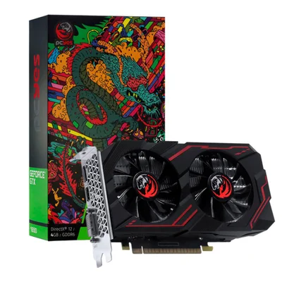 Placa de Vídeo PCYes NVIDIA GeForce Graffiti Series GTX 1650, 4GB GDDR6, 8Gbps - PA1650412820DR6