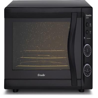 O Forno Elétrico Sonetto faz toda a diferença na decoração da sua cozinha. É completo, com grill, luz interna e timer de até 120 minutos, que oferece