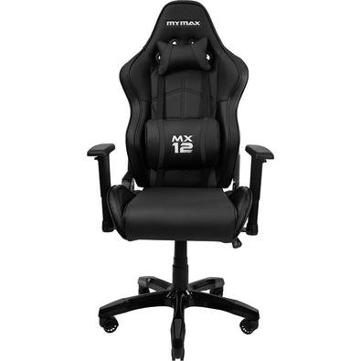 Desenvolvida pensando em quem fica muito tempo sentado em frente ao computador trabalhando ou jogando, a Cadeira Gamer MX12 Mymax é ergonômica e confo