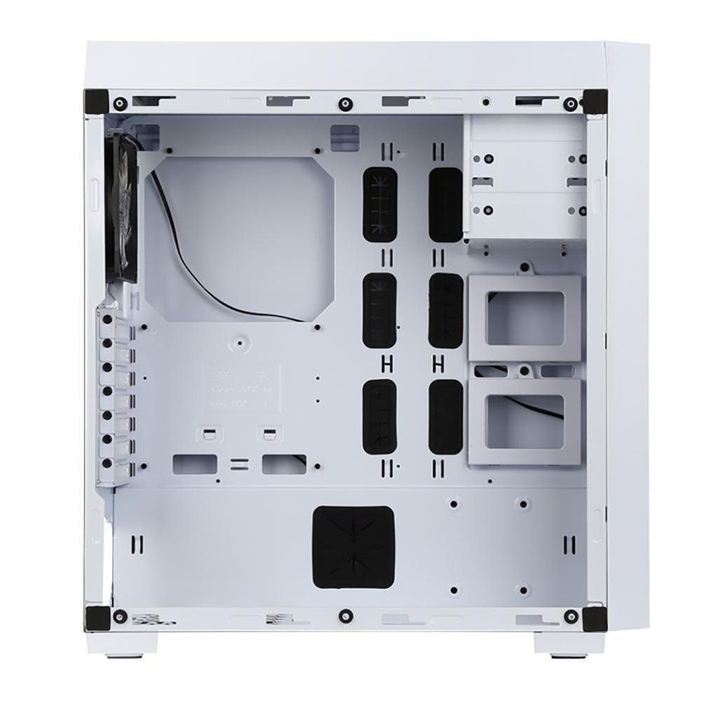 Imagem 2 de 5 do produto Gabinete Gamer Full Tower Horus MyMax, USB3.0, Branco