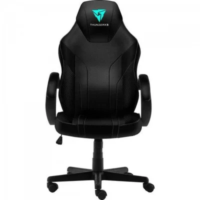 Cadeira Gamer Thunderx3 EC1, Peso Suportado até 150Kg, AIR Tech, Preto