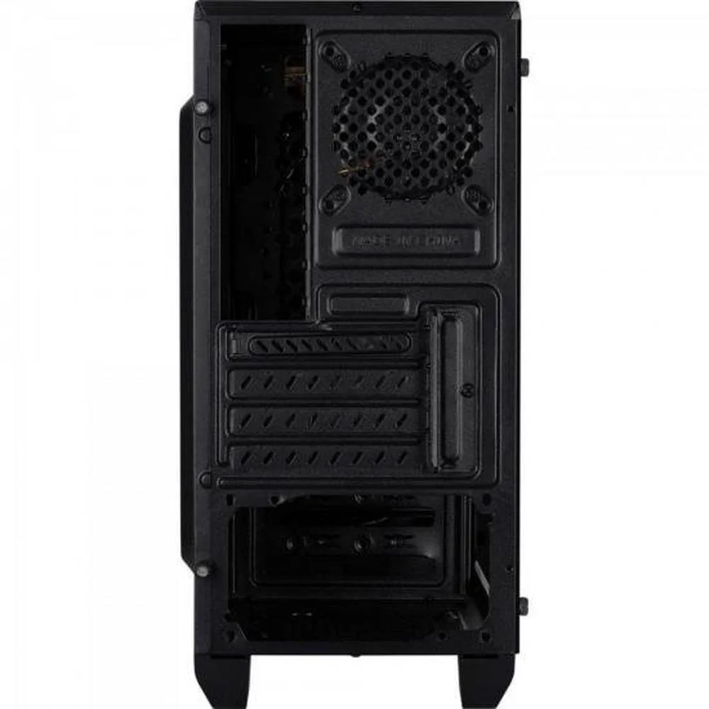 Gabinete Gamer Mini Tower Mini Cylon  AeroCool, Led RGB, Preto