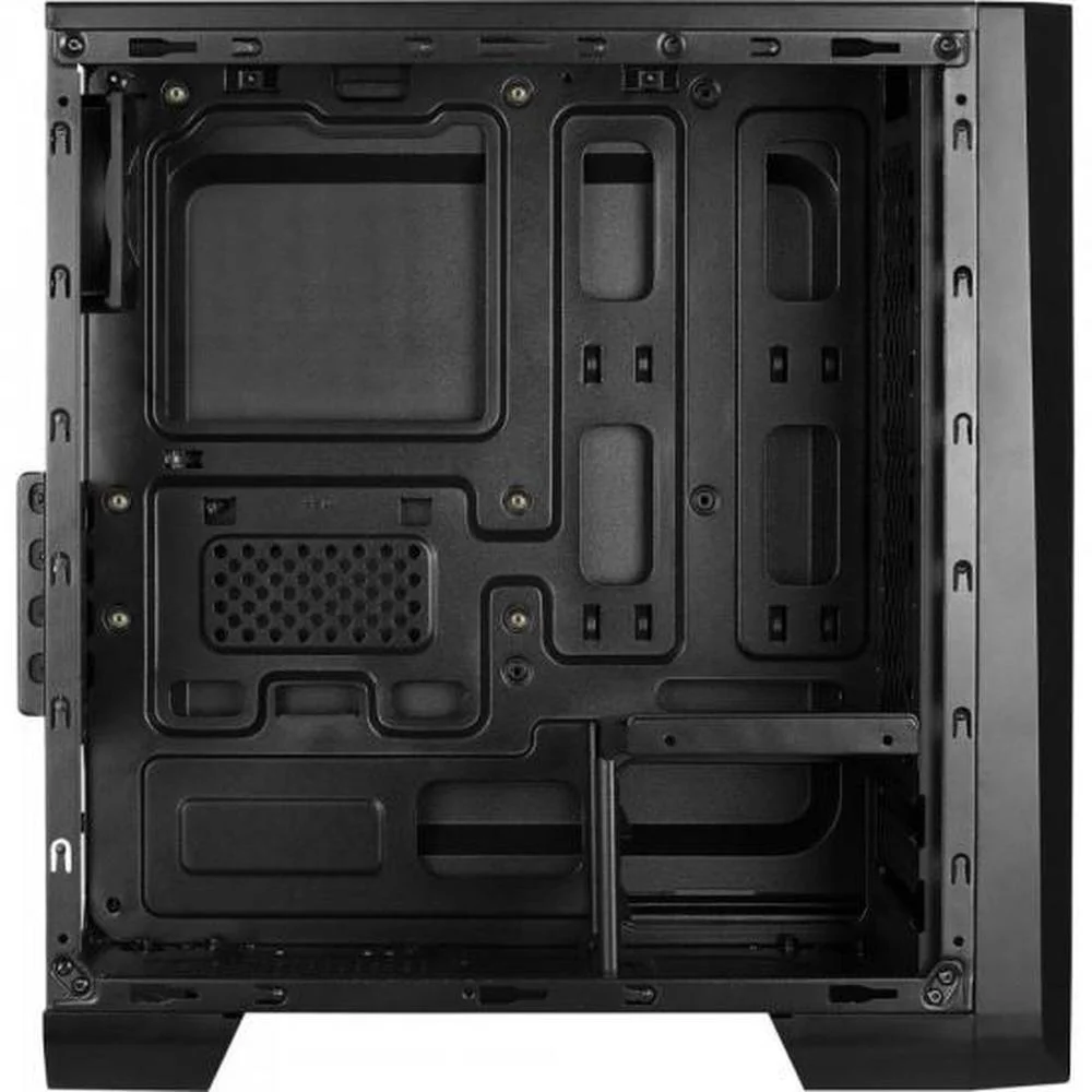 Imagem 2 de 5 do produto Gabinete Gamer Mini Tower Mini Cylon  AeroCool, Led RGB, Preto