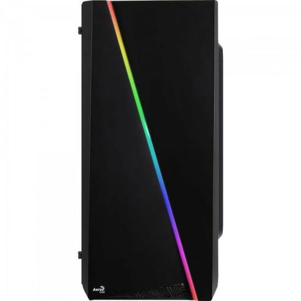 Imagem 5 de 5 do produto Gabinete Gamer Mini Tower Mini Cylon  AeroCool, Led RGB, Preto