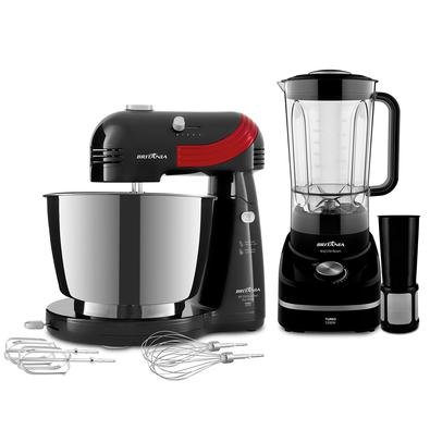 Kit Cozinha Britânia Inox Red Selection, 220V - BKT40P
