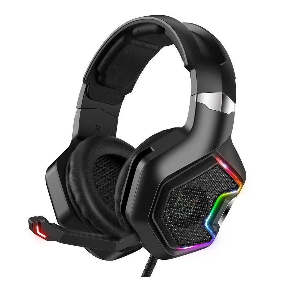 Imagem 2 de 4 do produto Headset Gamer Onikuma K10 Pro com Microfone, USB, P2, Compatível com PS4, Xbox-One, Celular e PC