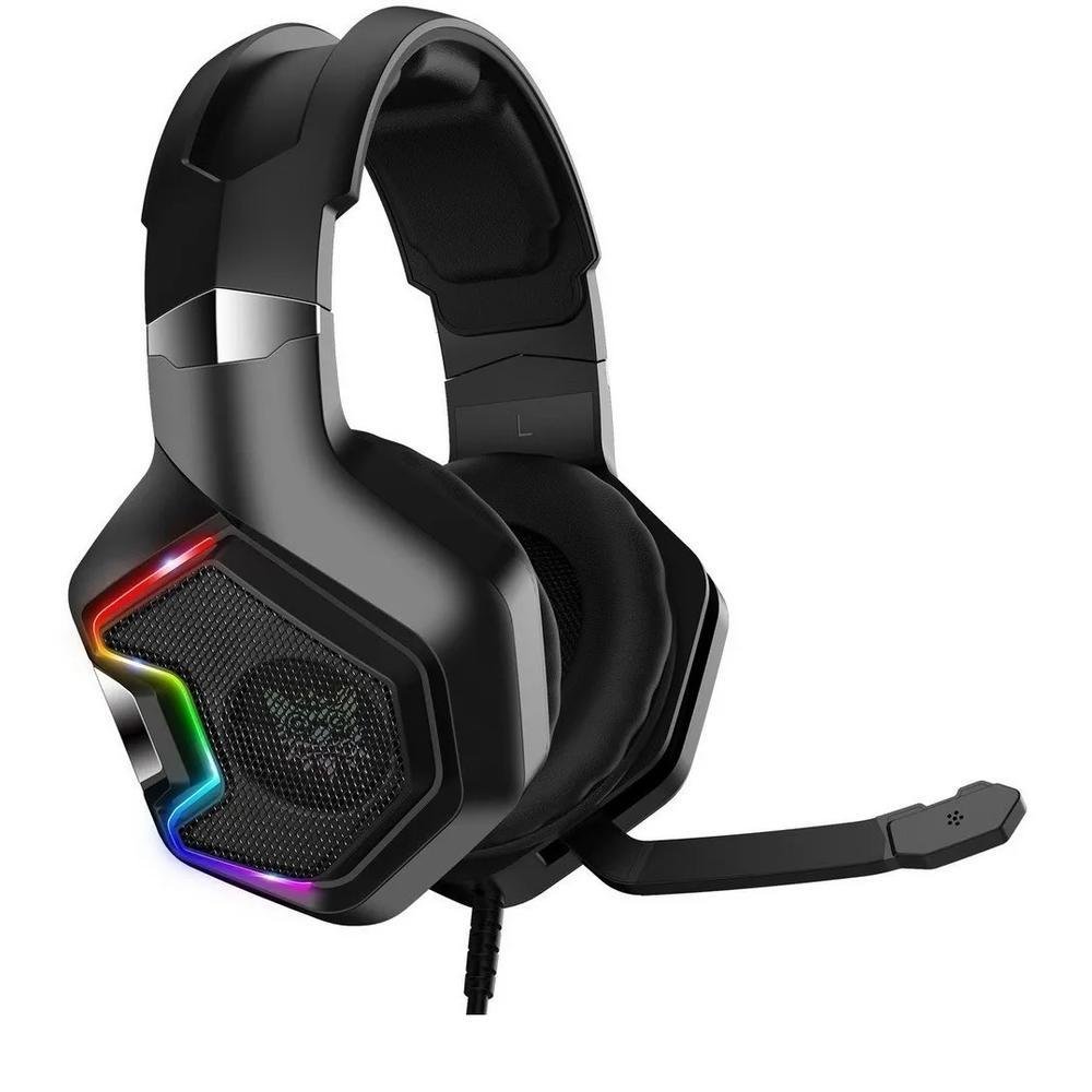 Imagem 3 de 4 do produto Headset Gamer Onikuma K10 Pro com Microfone, USB, P2, Compatível com PS4, Xbox-One, Celular e PC