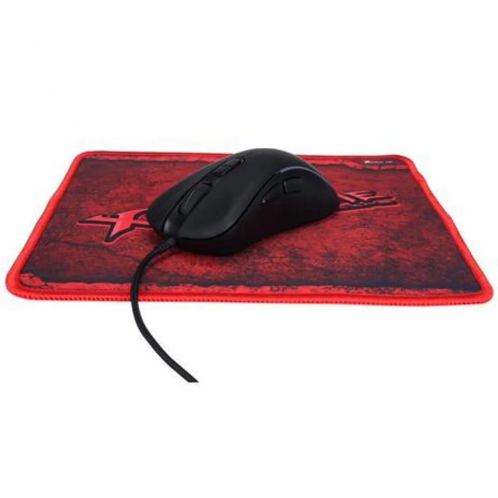Imagem 2 de 5 do produto Combo Gamer Xtrike Me com Mouse Gamer 3600DPI, RGB, USB, Black e Mousepad 230x220x2mm - GMP-290