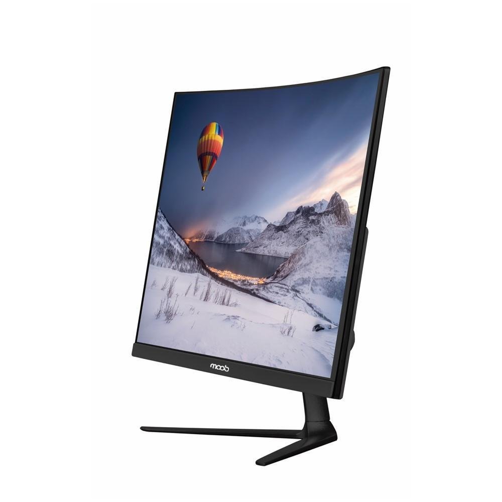 Imagem 2 de 5 do produto Monitor Moob 24 Polegadas, Full HD, 75Hz, 2ms, LED, Tela Curva, HDMI
