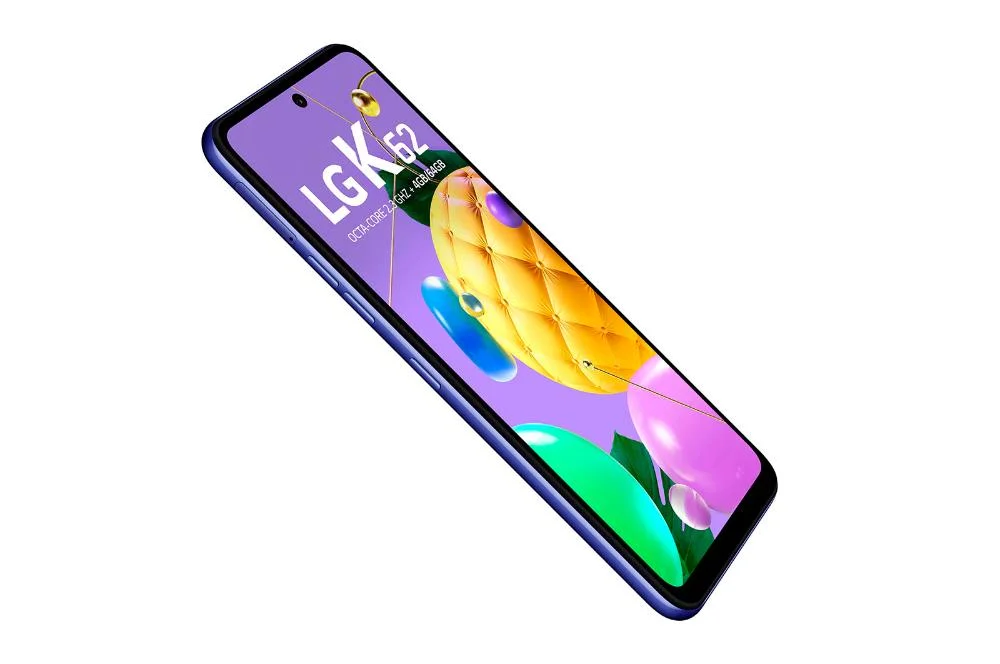 Imagem 3 de 5 do produto Smartphone LG K62, 64GB, 4GB RAM, Octa-core, Câmera Quadrupla 13MP, Tela 6.6, Azul -  Lmk520bmw