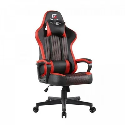 Cadeira Gamer Fortrek Vickers, Peso Suportado até 135Kg, Mecanismo Butterfly, Preto e vermelho - 70520