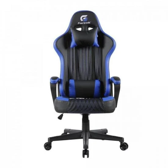 Imagem 5 de 5 do produto Cadeira Gamer Fortrek Vickers, Peso Suportado até 135Kg, Mecanismo Butterfly, Azul - 70521