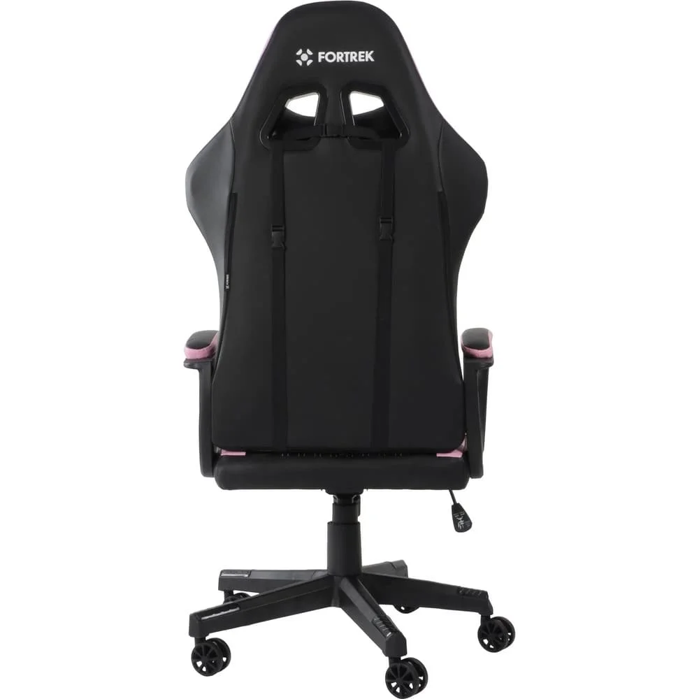 Cadeira Gamer Fortrek Vickers, Suporta até 135Kg, Preta/Rosa Cadeira Gamer Fortrek Vickers, Suporta até 135Kg, Preta/Rosa