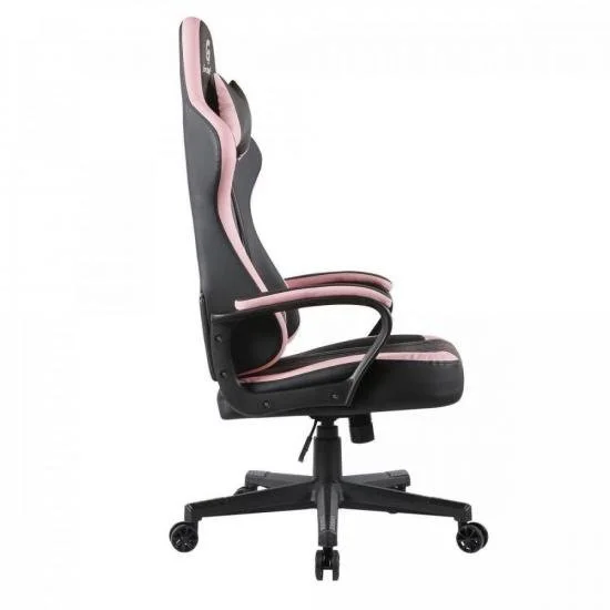 Cadeira Gamer Fortrek Vickers, Suporta até 135Kg, Preta/Rosa Cadeira Gamer Fortrek Vickers, Suporta até 135Kg, Preta/Rosa