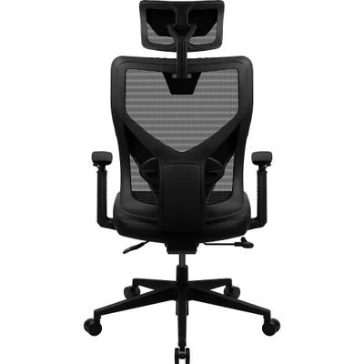 Cadeira Ergonomic Yama1 ThunderX3, Suporta até 120Kg, Preta — foto 3
