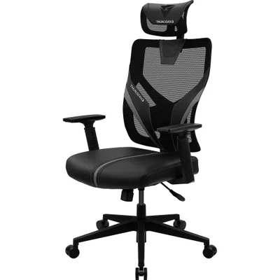 Cadeira Ergonomic Yama1 ThunderX3, Suporta até 120Kg, Preta — foto 4