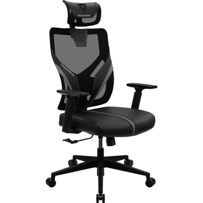 Cadeira Ergonomic Yama1 ThunderX3, Suporta até 120Kg, Preta — foto 6