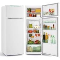 O Refrigerador Duplex Consul CRD37 possui maior espaço interno e design moderno, que vai ficar ótimo na sua cozinha. Conta com gavetão de legumes tran