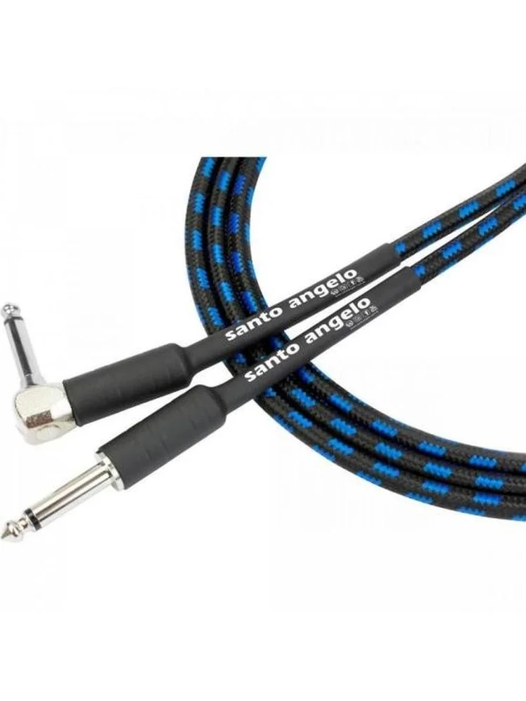 Imagem 4 de 5 do produto Cabo Angel Tx 0,30 Mm, Conector P10/p10 90º 20ft 6,10 Metros, Textil