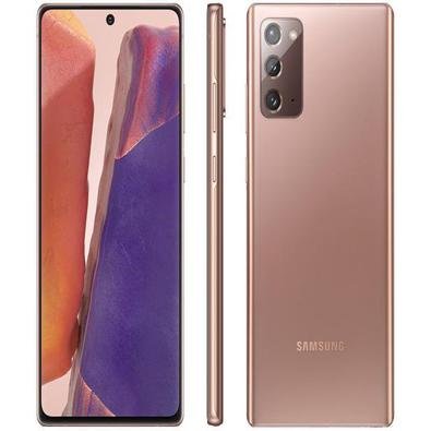 Smartphone Samsung Galaxy Note 20, 256GB, Octa-Core, Câmera Tripla, Tela 6.7", Bronze - SM-N981BZNSZTO