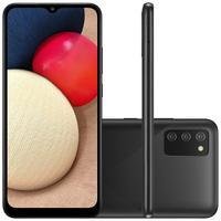 Smartphone Samsung Galaxy A02S, 32GB, Octa Core, Câmera Tripla, Tela 6.5" Preto - SM-A025MZKVZTO Menor preço em Smartphone Samsung Galaxy A02S, 32GB, Octa Core, Câmera Tripla, Tela 6.5" Preto - SM-A025MZKVZTO