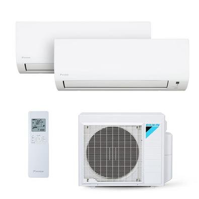 O ar Bi Split Daikin é uma opção flexível para climatizar vários ambientes com economia e conforto. A instalação ocupa menos espaço, porque o bi split