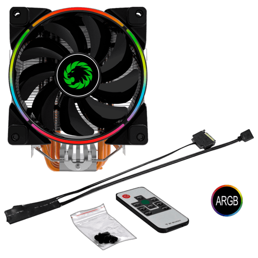 Cooler Gamemax Cpu Rgb Gamma 200 Escorrega O Pre o