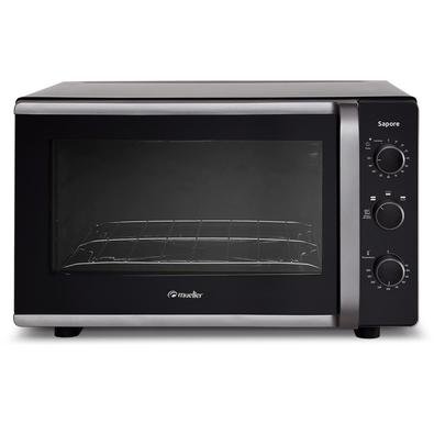 O Forno Elétrico Sapore Preto está ainda mais incrível. O seu novo visual robusto e gabinete preto fosco deixa sua cozinha cheia de estilo. É completo