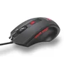 Mouse Gamer ELG Nightmare, Com Fio, LED em 7 cores, 4000 DPI, 6 Botões, Preto