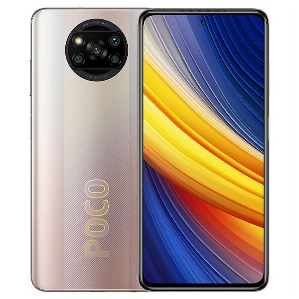 Smartphone Xiaomi POCO X3 Pro, Dual SIM, 128GB, 6GB RAM, Tela 6.67" - Metal Bronze Smartphone Xiaomi POCO X3 Pro, Dual SIM, 128GB, 6GB RAM, Tela 6.67" - Metal Bronze