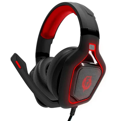Headset Gamer Flakes Power Kill 7.1 ELG com Microfone, Preto - FLKH002