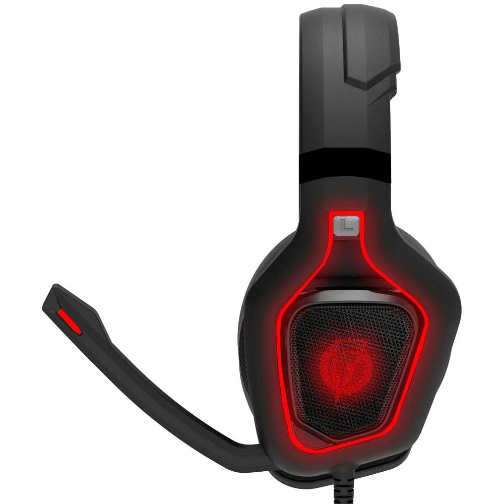 Imagem 2 de 5 do produto Headset Gamer Flakes Power Kill 7.1 ELG com Microfone, Preto - FLKH002