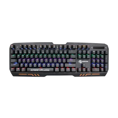 Teclado Gamer Mecânico ELG com 104 Teclas, Iluminação Backlight LED em 7 Cores - TGMS
