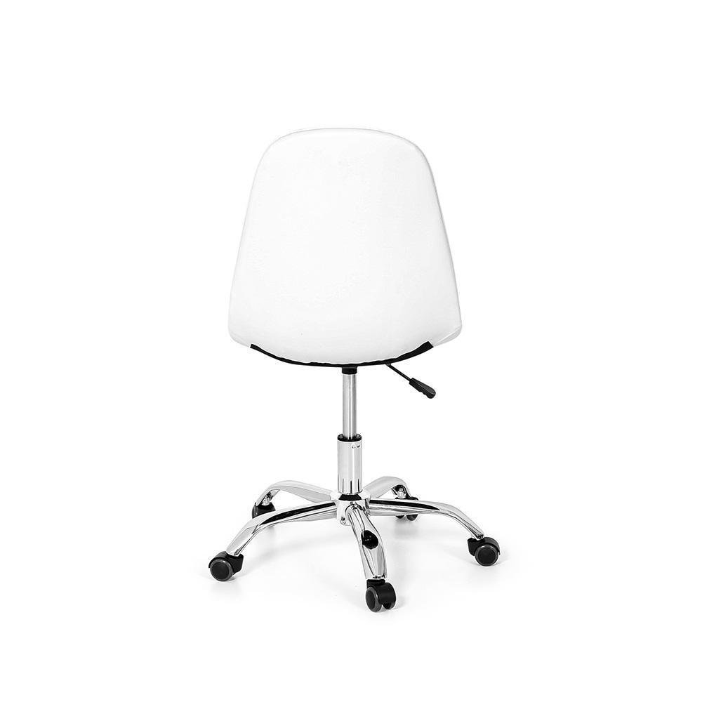 Imagem 5 de 5 do produto Cadeira Império Brazil Office Eiffel Botonê, Base Giratória, Branca