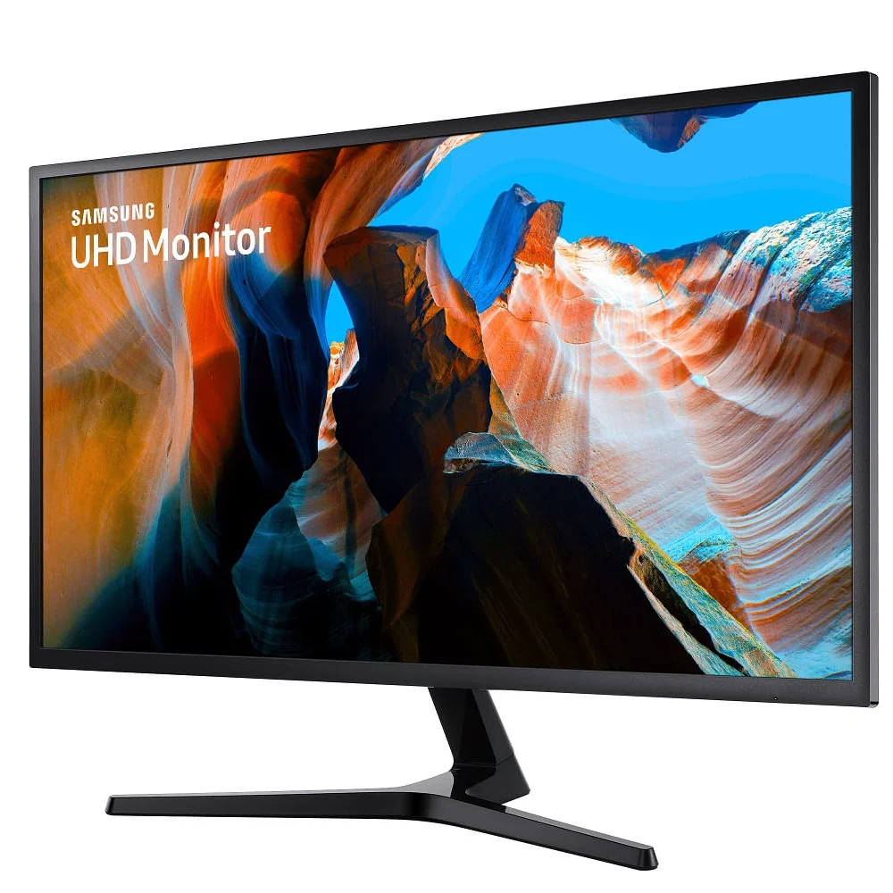 Monitor Samsung 31.5", 3840 x 2160, 60hz, HDMI, Display Port, Inclinação Ajustável, Freesync, RGB - LU32J590UQLXZD Monitor Samsung 31.5", 3840 x 2160, 60hz, HDMI, Display Port, Inclinação Ajustável, Freesync, RGB - LU32J590UQLXZD